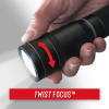 COAST G455 1630 Lumen Twist Focus LED Flashlight, 6 x AA Batteries Included, 21 oz.