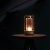 INDOOR & OUTDOOR Portable Brass Cordless Lantern, Dinning Table lamp, Desk Lamp, Ambient night light