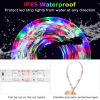 300 LEDs Strip Lights 5M/16.5ft 20 Colors RGB LED Strip IP65 Waterproof with Remote