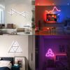 EP LIGHT 9 Pcs RGBW Modular Music Sync Wall Lights, Works with Alexa and Google