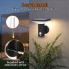 Inowel Solar Outdoor Wall Light Dusk to Dawn LED Lantern IP44 2207