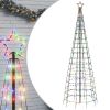 Christmas Tree Light with Spikes 570 LEDs Colorful 118.1"