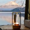 INDOOR & OUTDOOR Portable Brass Cordless Lantern, Dinning Table lamp, Desk Lamp, Ambient night light