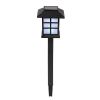 6pcs White LED Solar Lantern Torch Light Garden Landscape Lighting