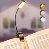 LED Rechargeable Book Light for Reading in Bed