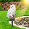 Solar Powered Owl Garden Light IP65 Waterproof LED Owl Landscape Lamp Decorative Lawn Lights