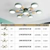 Nordic Style Macaron Restaurant Living Room Pendant Light Bedroom LED Kitchen Wooden Ceiling Decoration Light