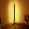 Corner Floor Lamp Modern Simple LED Rod Floor Lamps for Bedroom Living Room Decor Atmosphere Standing Light Indoor Lighting