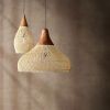 Vintage Pendant Lights Hight Quality Rattan Lamps Dining Room Restaurant Kitchen Light Fixtures Loft Luminaries Home Decor