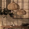 Vintage Pendant Lights Hight Quality Rattan Lamps Dining Room Restaurant Kitchen Light Fixtures Loft Luminaries Home Decor