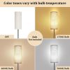 Floor Lamp for Living Room, Modern Standing Lamps with Lampshade, Minimalist Tall Lamp with Foot Switch for Living Room, Bedroom, Kids Room