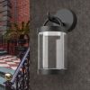 Inowel Lights Outdoor Wall Sconce Lantern Exterior IP65 Waterproof LED Wall Light Classic Wall Lamp Round Lighting 32333