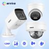 ANNKE 12MP 3K Outdoor Smart Dual Light PoE Security Camera Color IR Night Vision Built-in Microphone IP67 Smart Home H.265+